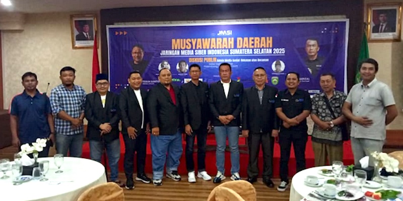 Lima Tahun Berkiprah, Agus Harizal Kembali Terpilih Pimpin JMSI Sumsel