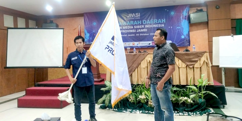 Terpilih Aklamasi, Maskun Sopwan Pimpin JMSI Jambi Periode 2025–2030