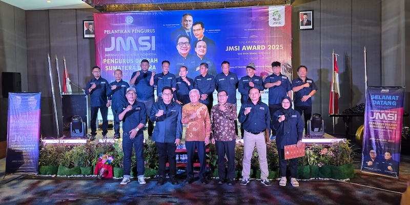 Ketua JMSI Sumut Dilantik, Hendry CH Bangun: Kolaborasi untuk Peningkatan Kesejahteraan Masyarakat