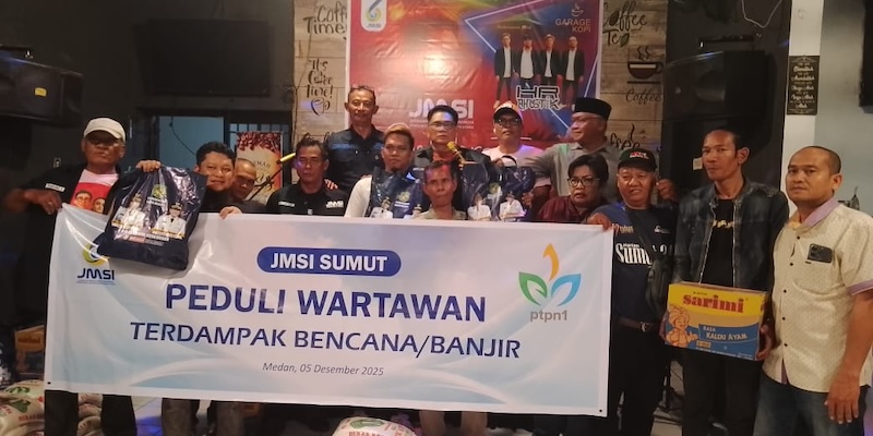JMSI Sumut Gelar Celebration Night dan Donasi Untuk Wartawan dan Masyarakat Terdampak Bencana