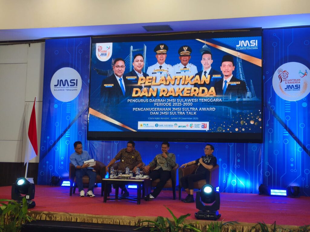 Pelantikan Pengurus Daerah Periode 2025-2030 dan Rakerda JMSI Sulawesi Tenggara